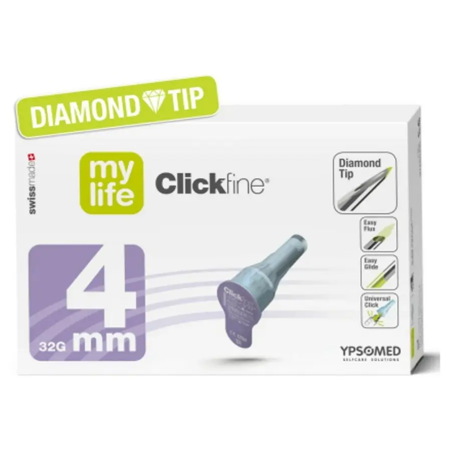 7021_CLICKFINE MYLIFE INZULINOVE JEHLY 32G 4 MM 100 KS